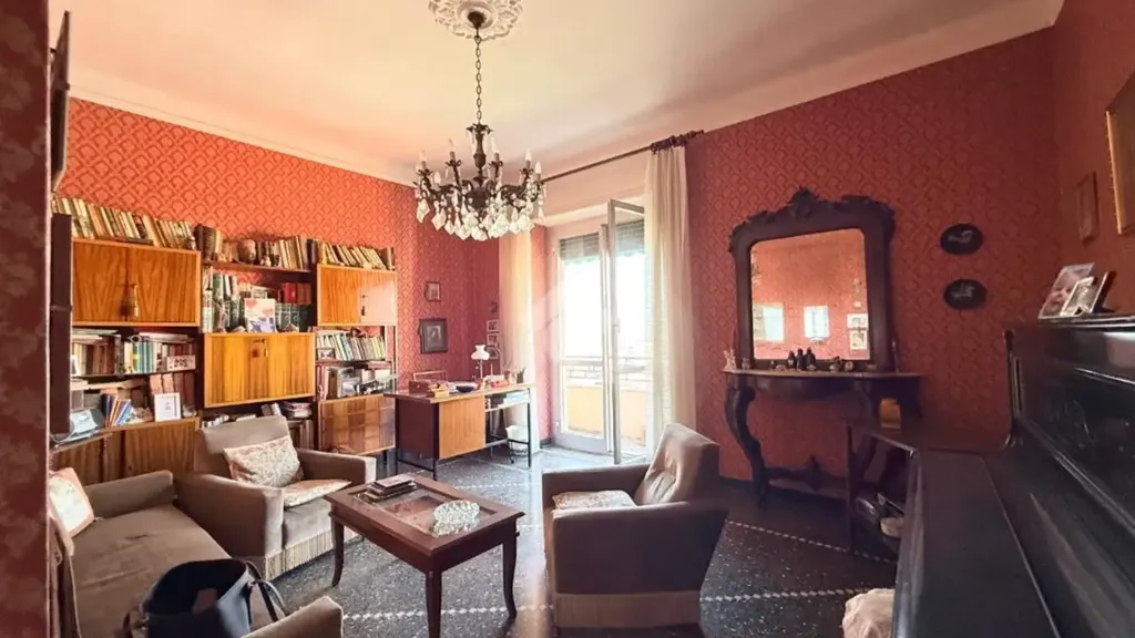 Séjour - Apartment with Sea View in Genoa