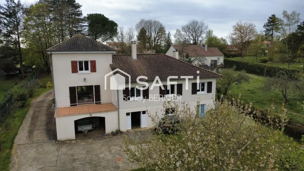 Vista aerea - Villa with Studio and Forest Access in Nouaille-Maupertuis