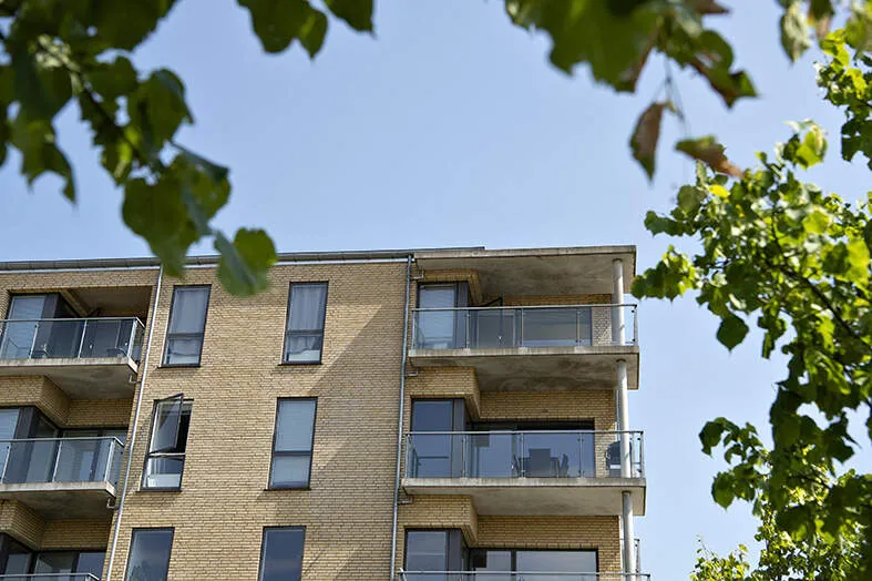 Exterior - 1-Bedroom Flat with Balcony in Bjerringbro