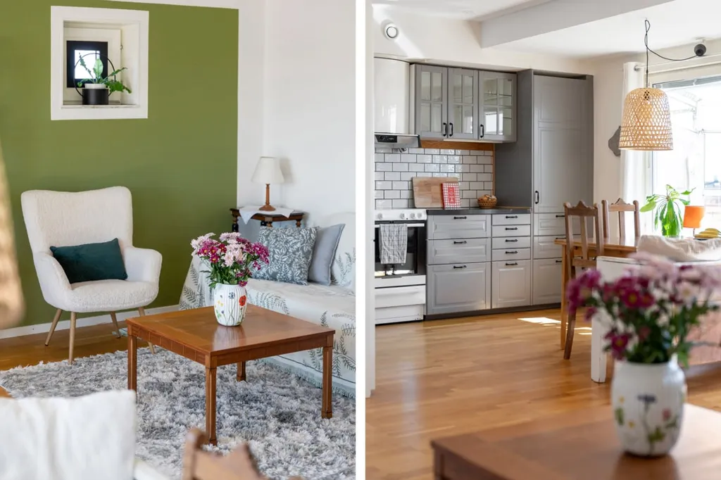 Elutuba - Spacious 3rd Floor Flat with Balcony in Lund
