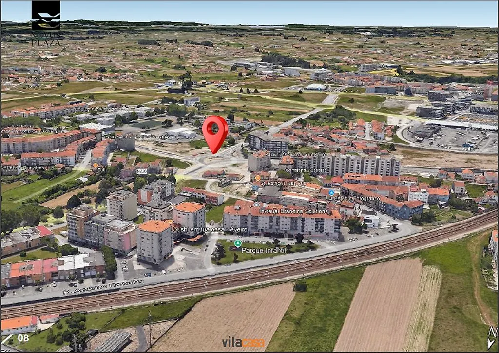 Vue aérienne - Luxury T3 Apartment in Aveiro