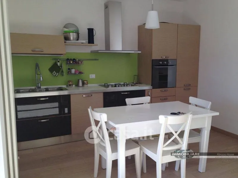 Köök - Apartment with Terrace near Alba Adriatica