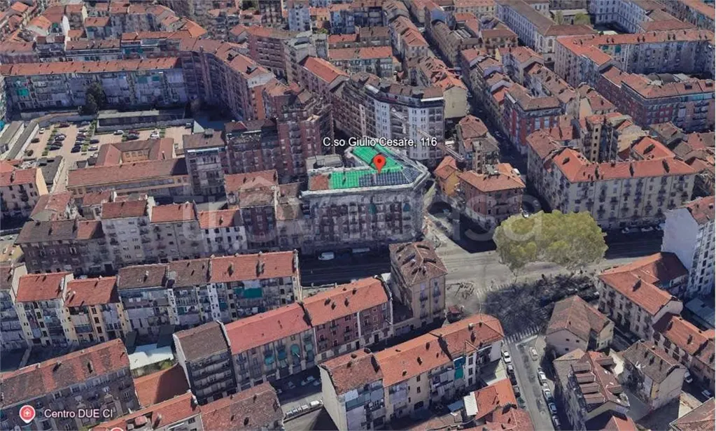 Vue aérienne - Auctioned Apartment with Balcony in Turin
