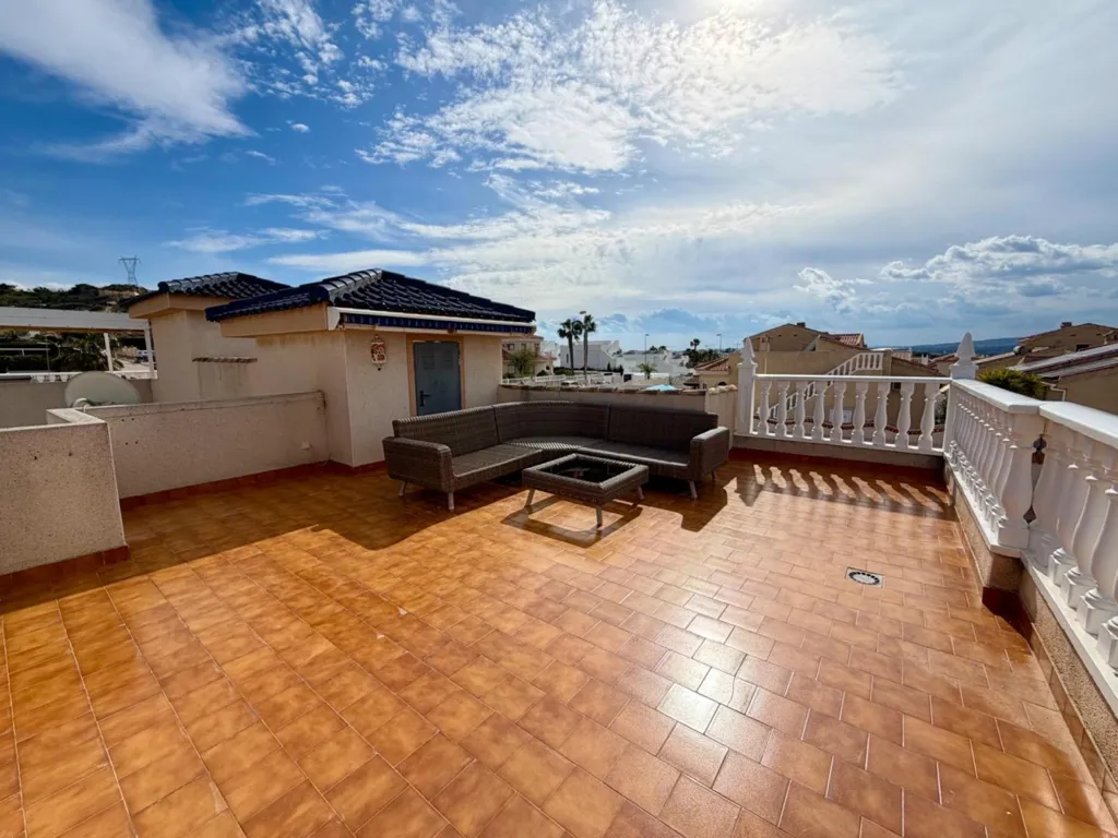 Terrasse - Renovated Adjoined House with Pool in Ciudad Quesada