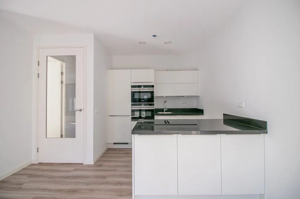 Köök - 3-Bedroom Apartment with IJ View in Amsterdam