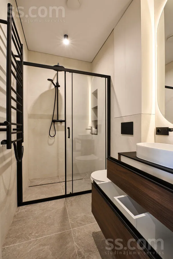 Salles de bain - Two-Bedroom Flat in Jugendstil Building, Riga Centre