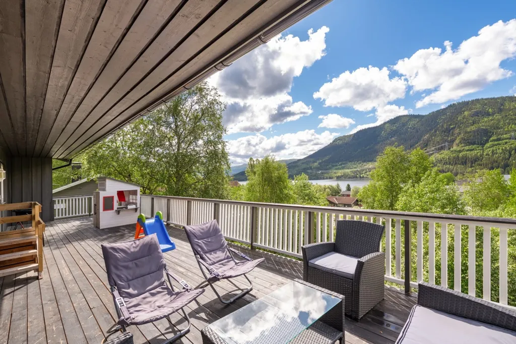 Balcon - Apartment with Holsfjorden View in Norway