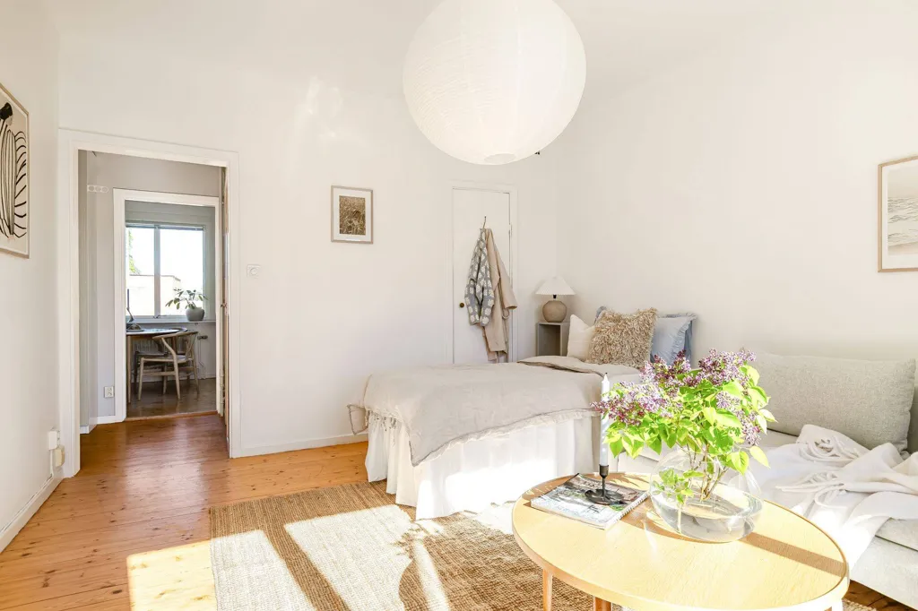 Bedrooms - Modern Apartment with Balcony in Linköping