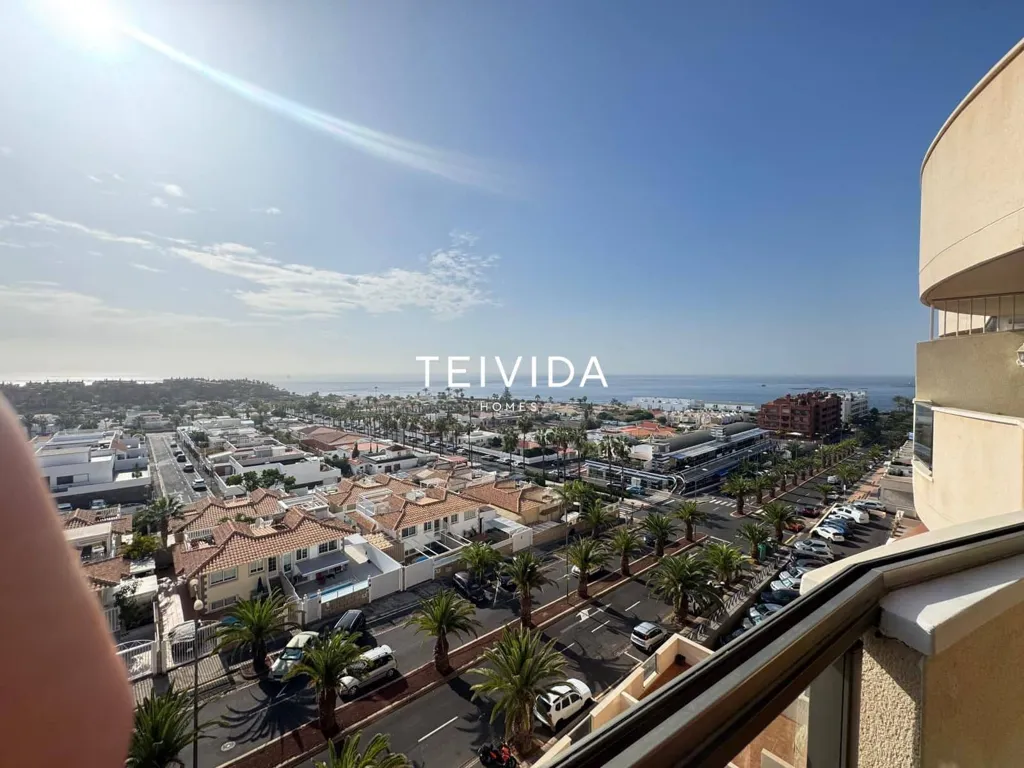 Balcony - Penthouse with Sea View in Palm-Mar