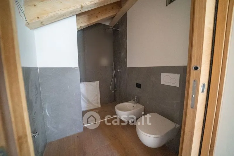 Salles de bain - Mansard Apartment with South Terrace in Sappada