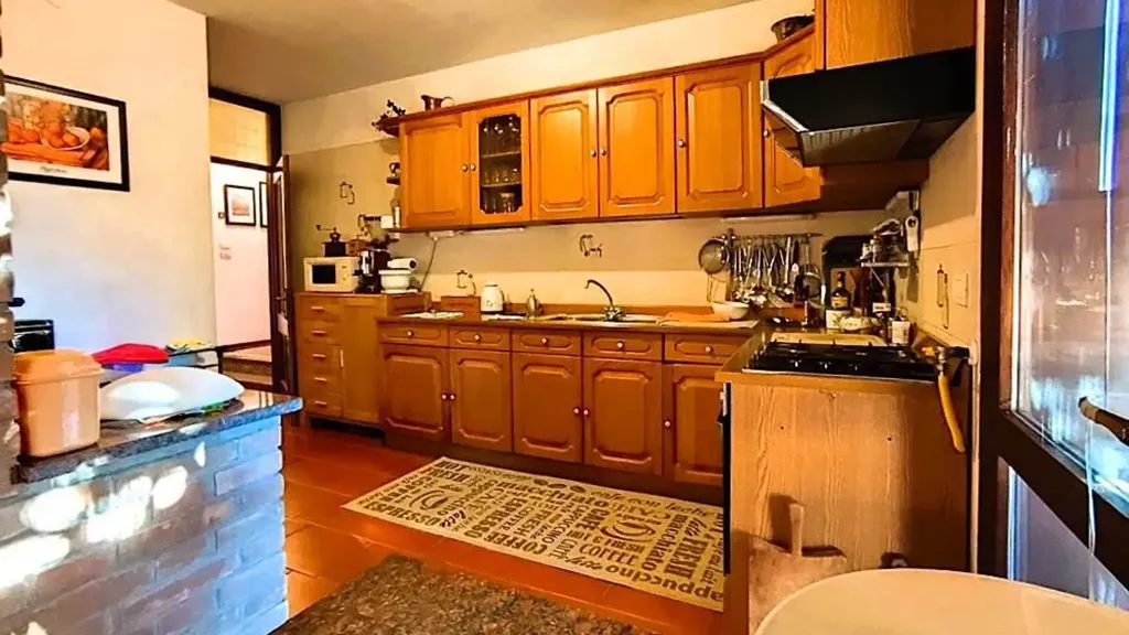 Köök - Villa with Pool in San Michele Al Tagliamento