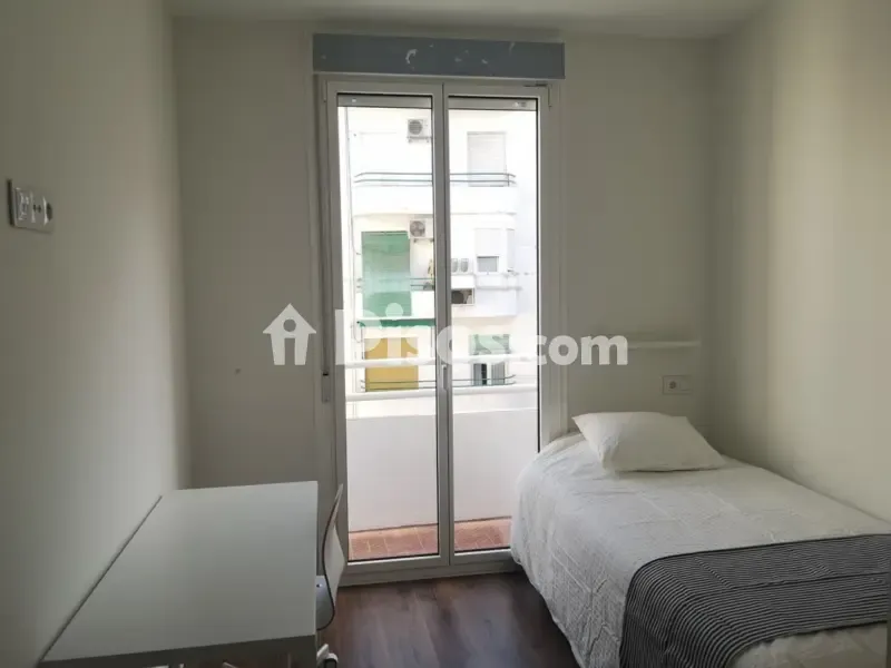 Bedrooms - Fully Furnished Flat with Balcony in Chamberí