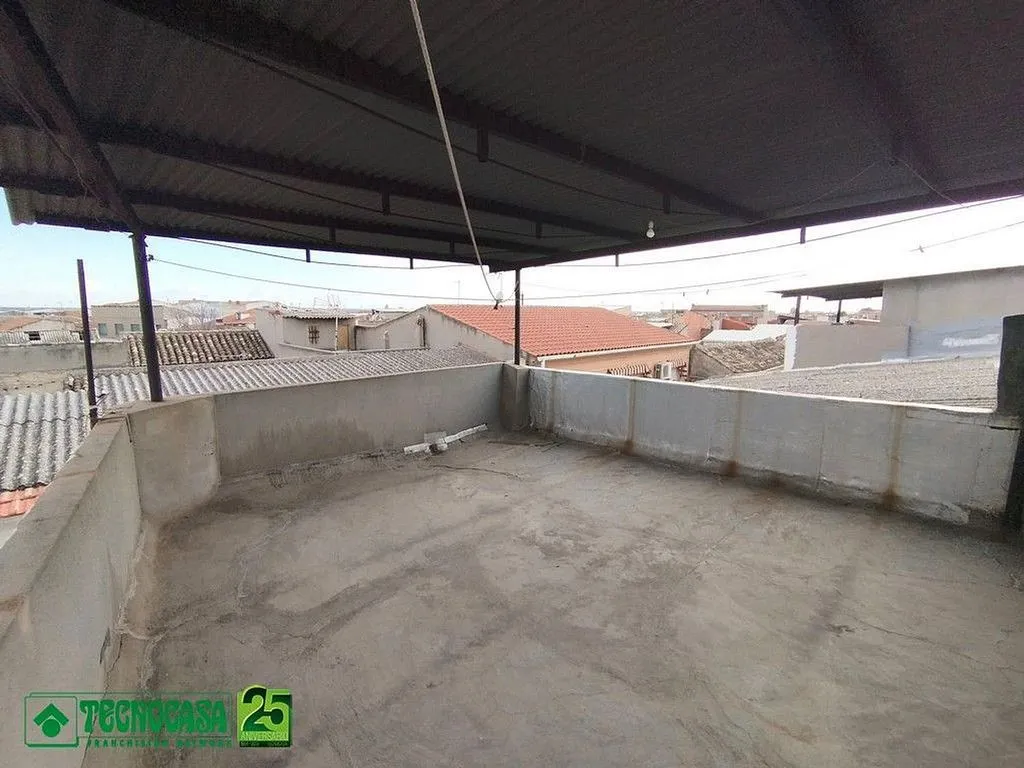 Terrasse - Terraced House with Terrace in Villarrubia de los Ojos