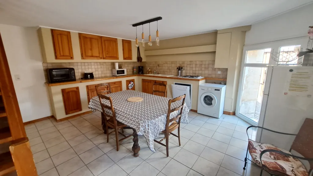 Sala da pranzo - Charming Stone House with Pool in Mervent