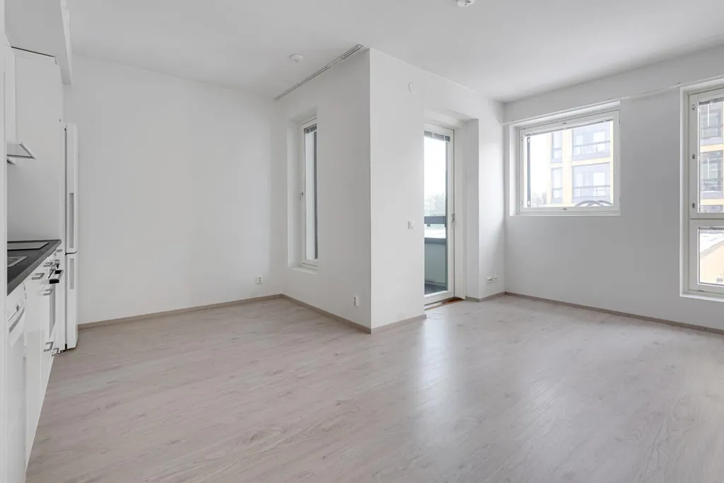 Köök - Modern Flat with Balcony in Vuosaari, Helsinki