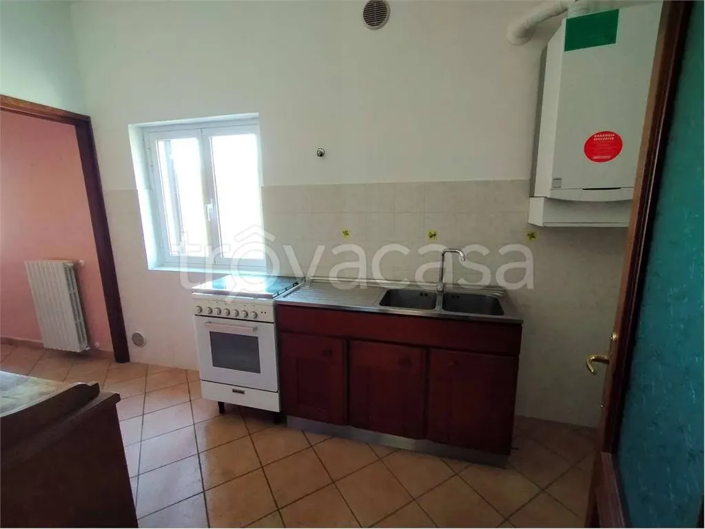 Köök - Rustic Apartment with Panoramic View in Cesio