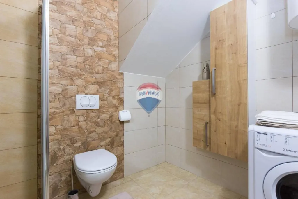 Bathrooms - Apartment with Pool in Tribalj, Vinodolska