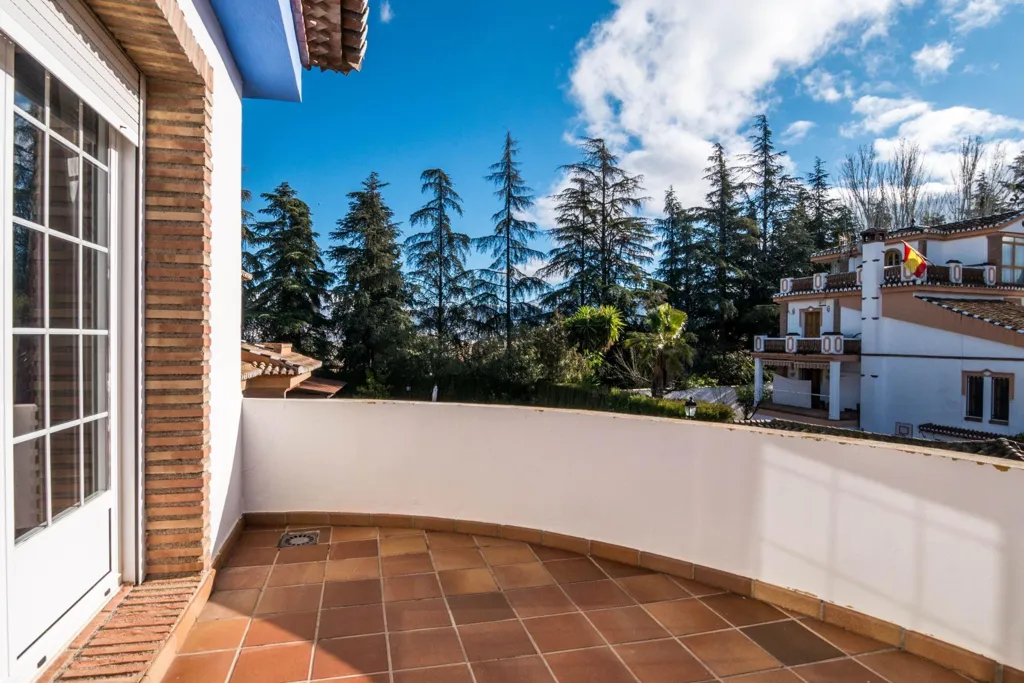 Terrasse - Chalet with Cinema Space in Ogíjares, Granada