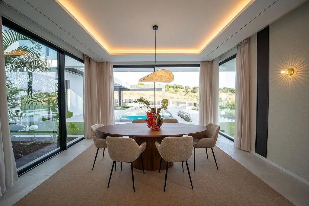 Söögituba - Luxury Villa with Pool in Estepona