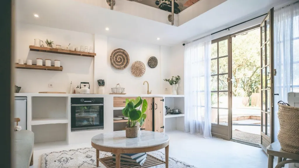 Cuisine - Villa avec Piscine à 3 Minutes d'Uzès
