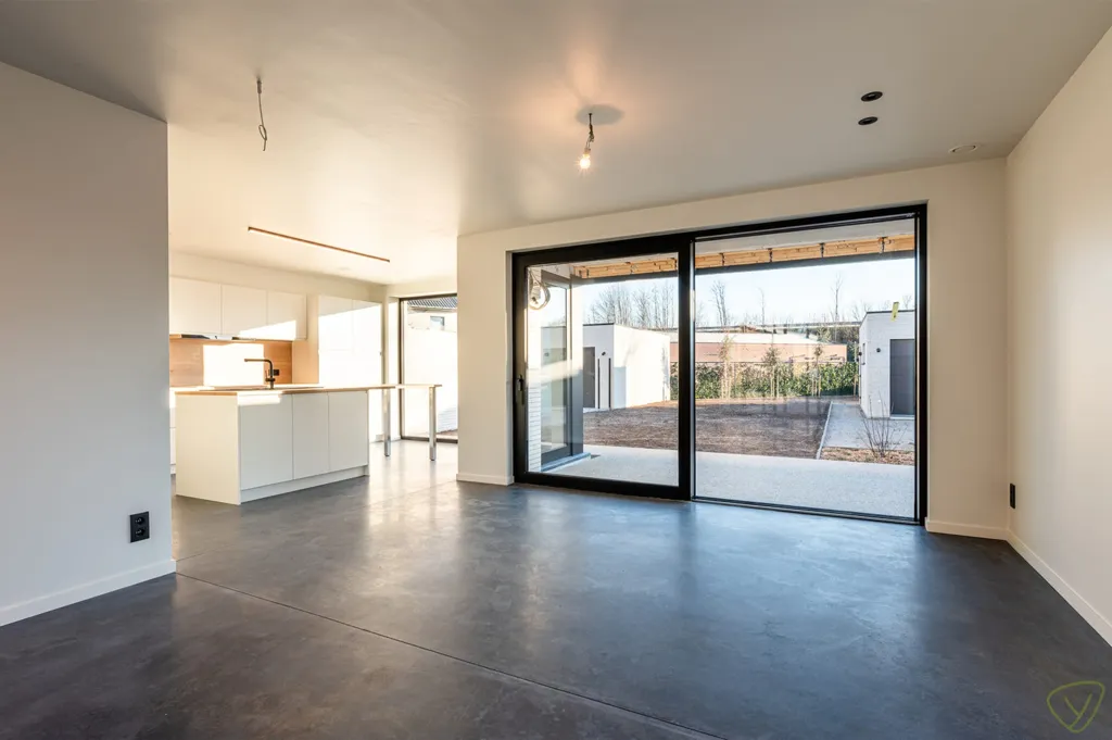 Séjour - Nouvelle Maison à Louer avec Terrasse à Maldegem