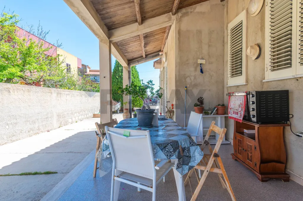 Terrasse - Villa with Veranda in Pachino