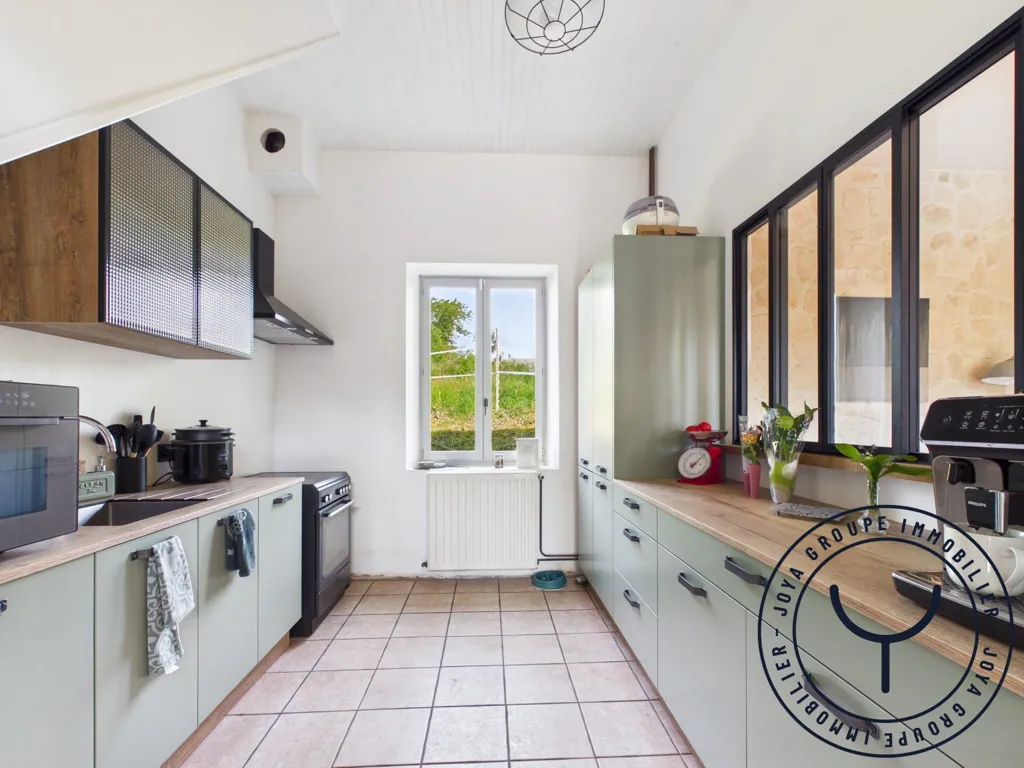 Köök - Charming Longère with Potential in Saint-Benoist-sur-Vanne