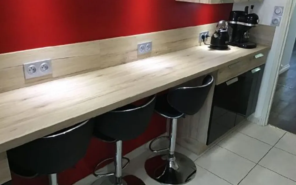 Cuisine - Appartement Meublé en Colocation à Écully