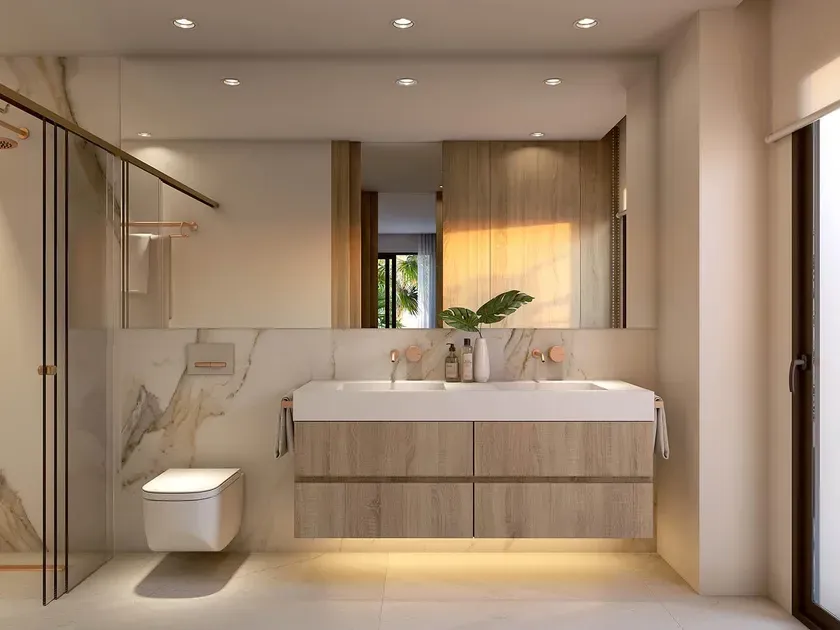 Bathrooms - Villa with Private Pool in Algorfa, Alicante