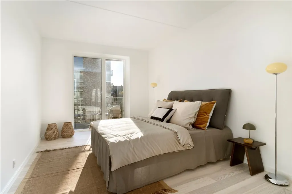 Chambres - 3-Bed Flat with Large Windows in Copenhagen Ø