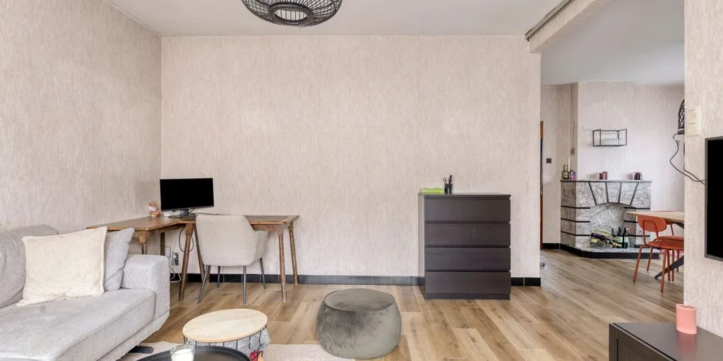 Soggiorno - Open Plan House with Garden in Eppegem