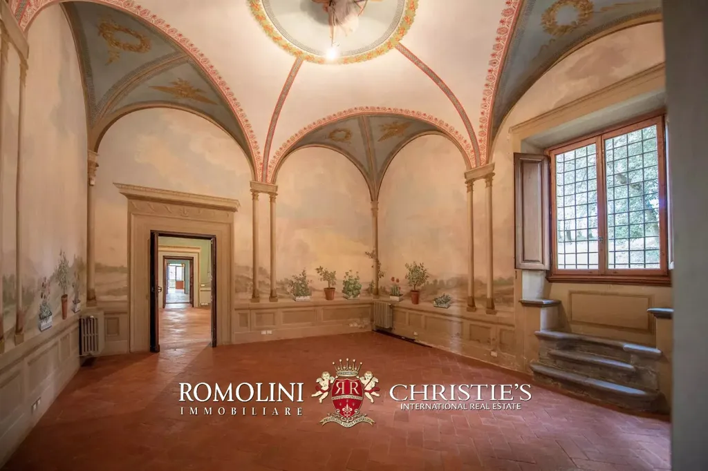 Entrée - Historic Villa with Panoramic Views near Florence