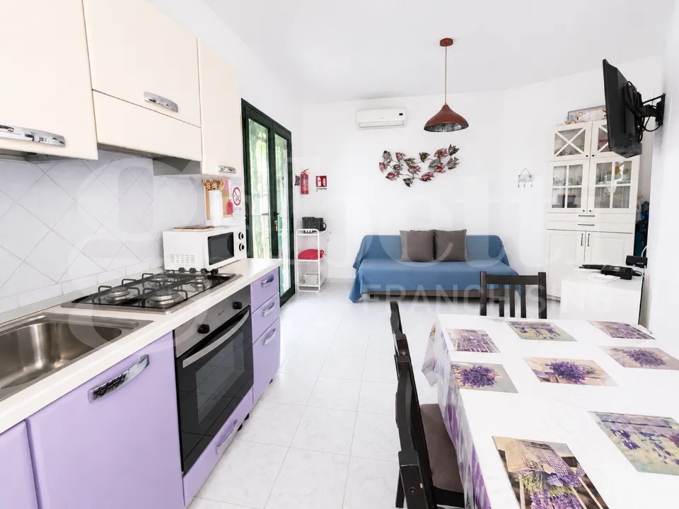 Cuisine - Ground Floor Apartment with Veranda in Budoni