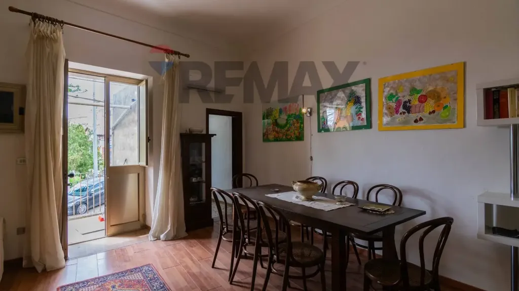 Salle à manger - Independent House with Terrace in Licodia Eubea