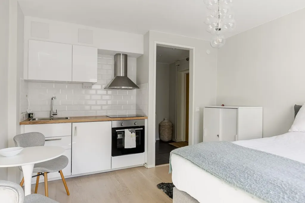 Bedrooms - Efficient Studio in Central Nyköping