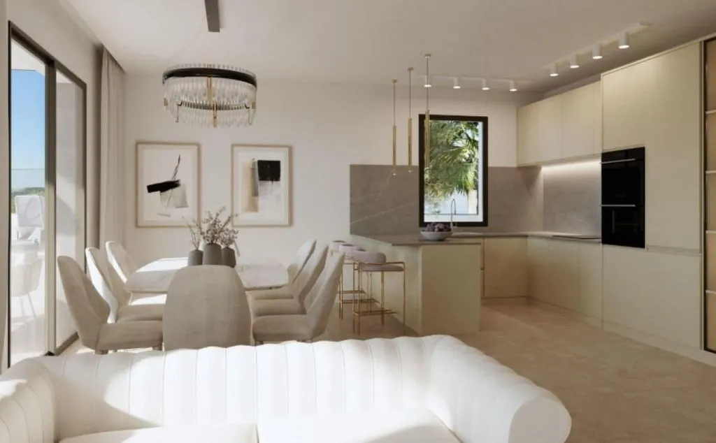 Köök - Luxury Villa with Sea View in Finestrat