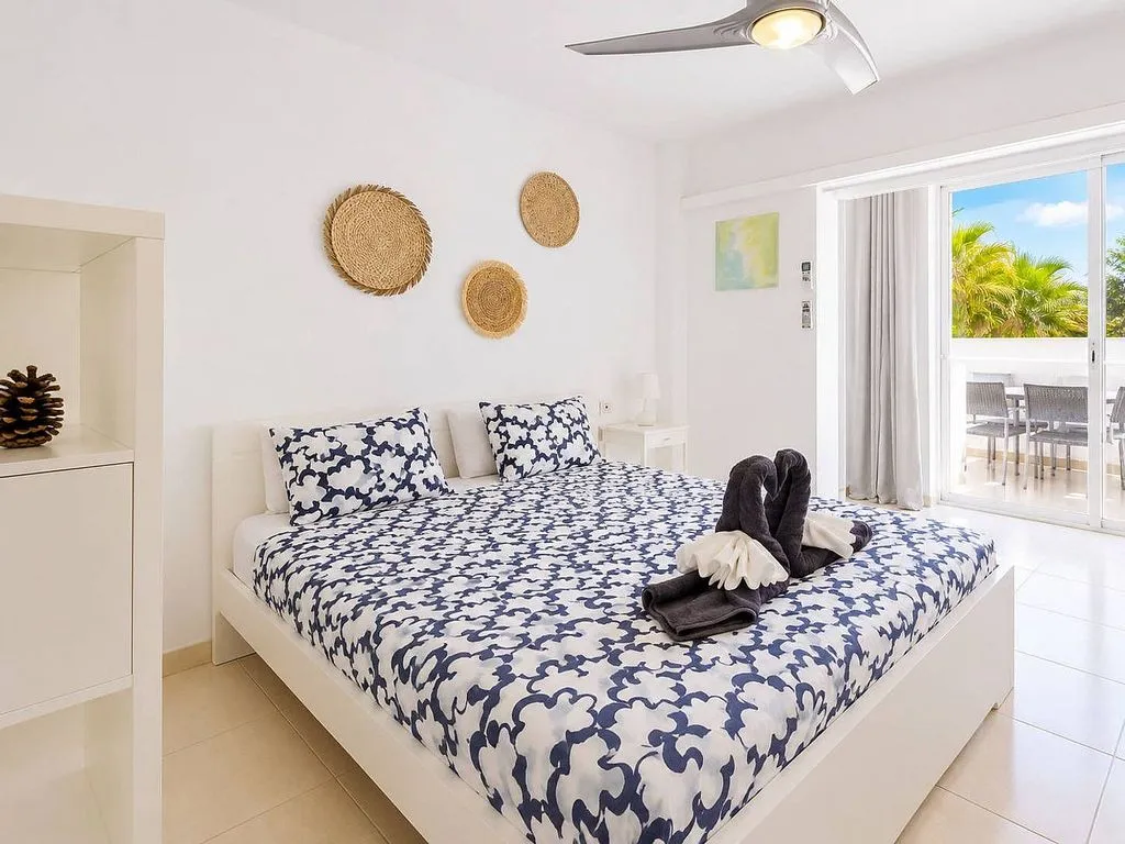Bedrooms - Studio with Terrace and Pool in Playa de las Américas