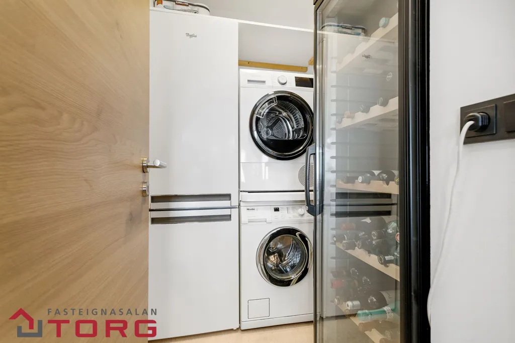 Utility Room - Modernised Apartment with View in Grafarvogur