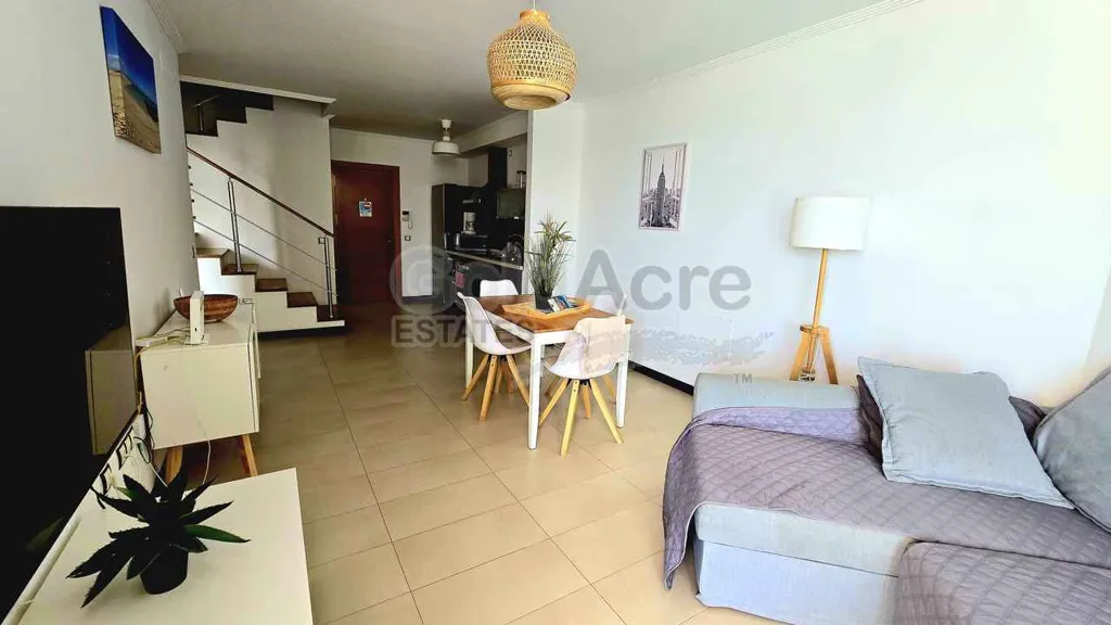 Séjour - Seafront Apartment with Terrace in El Cotillo