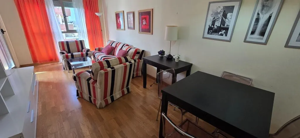 Living Room - Luxury Apartment with Sea View in Málaga