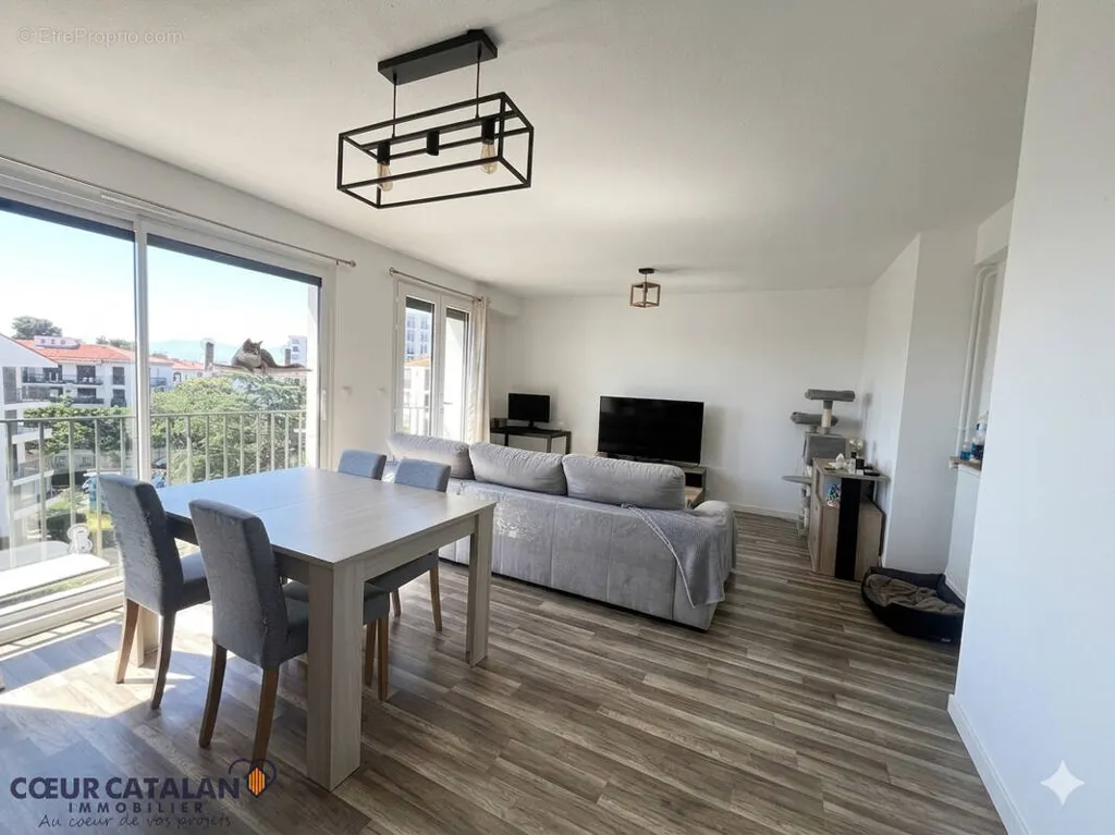 Salle à manger - Appartement T3 avec Balcon au Moulin à Vent, Perpignan