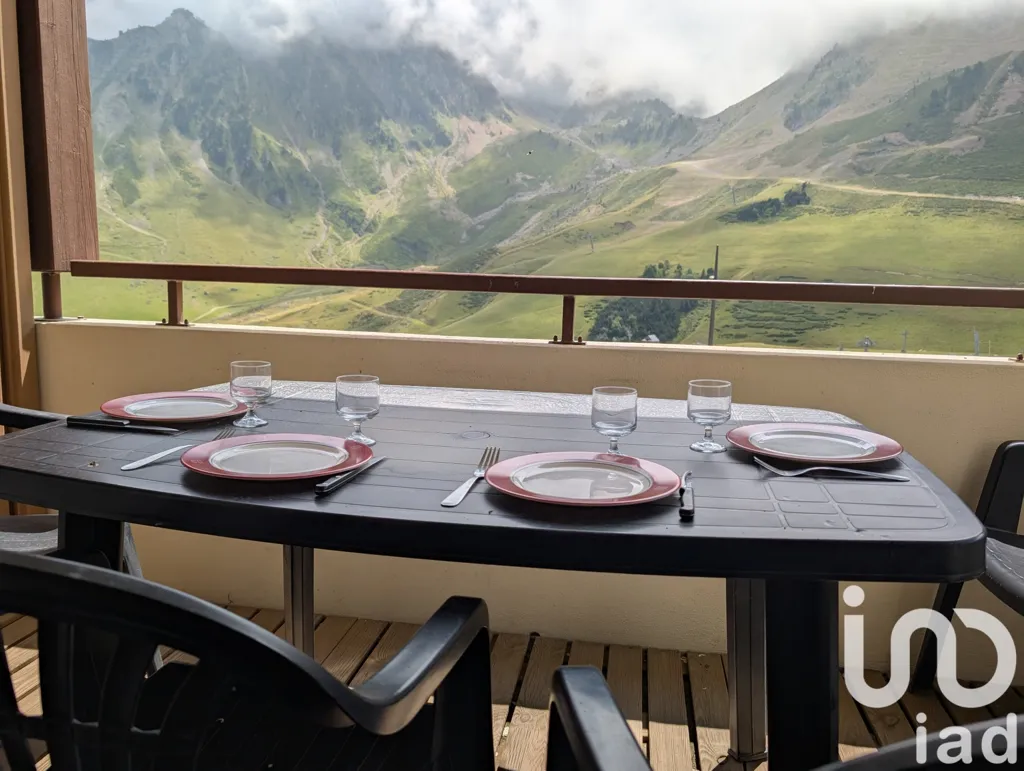 Balcone - Apartment with Mountain View in La Mongie