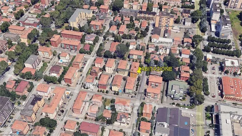 Õhuvaade - Apartment with Balcony in Carpi