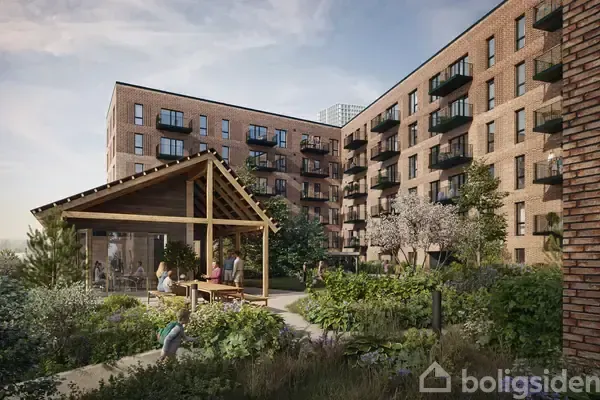 Garden - Penthouse with Park Views in Copenhagen S