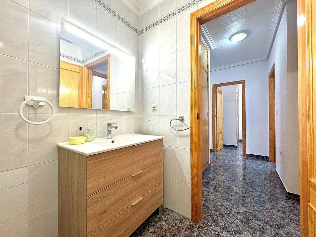 Salles de bain - Ground Floor Apartment with Sea View in Lo Pagán