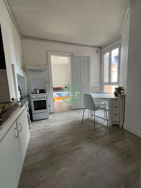 Cucina - 2-Bed Apartment with Sea View in Le Havre