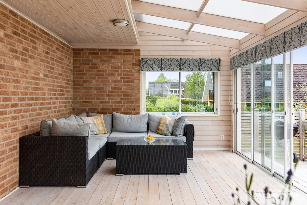 Terrasse - Renovated Villa with Garden in Össjö