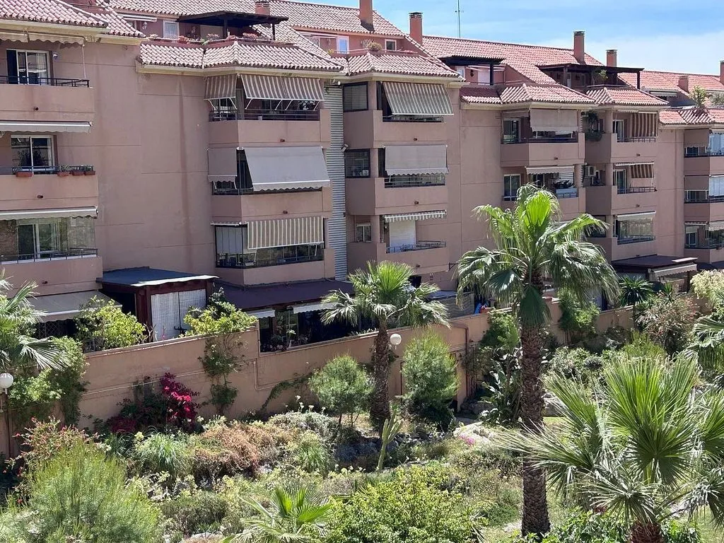 Balcony - Apartment with Pool and Terrace in El Palo