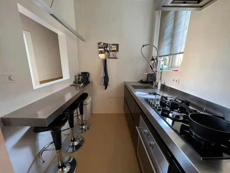 Köök - Student Room with Balcony in Nijmegen