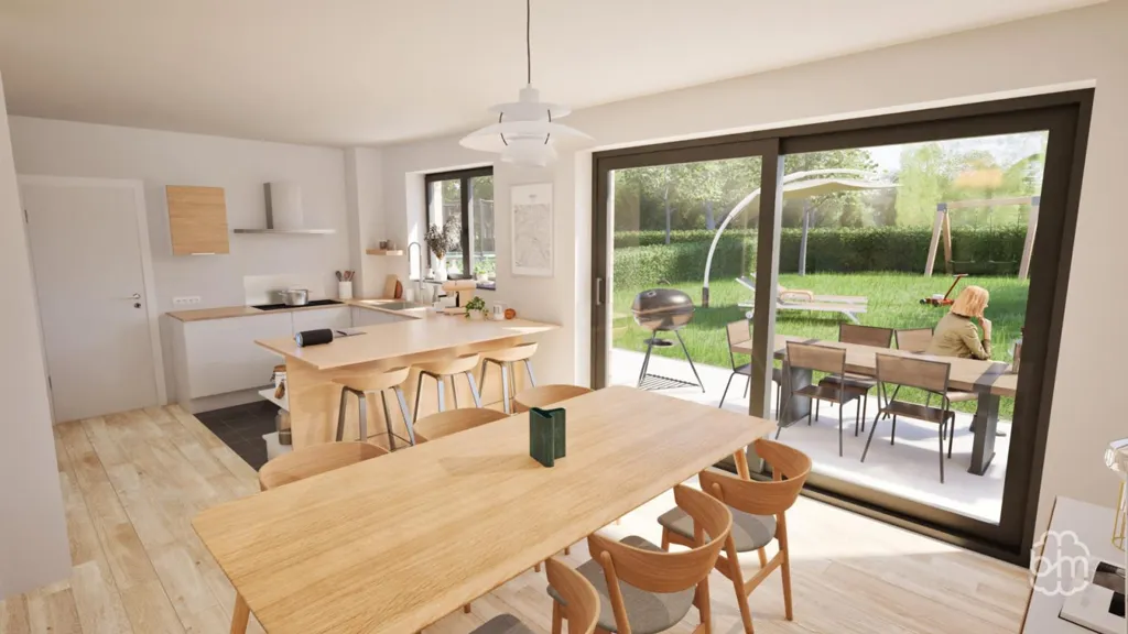 2 Maisons Neuves avec Orientation Sud à Opprebais